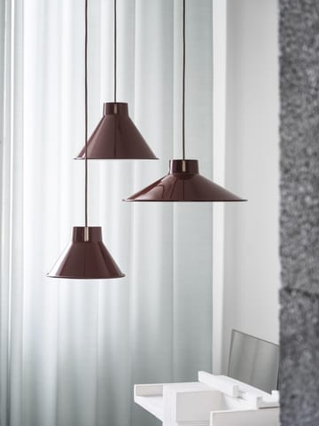Lámpara de techo Top Ø28 cm - Rojo profundo - Muuto