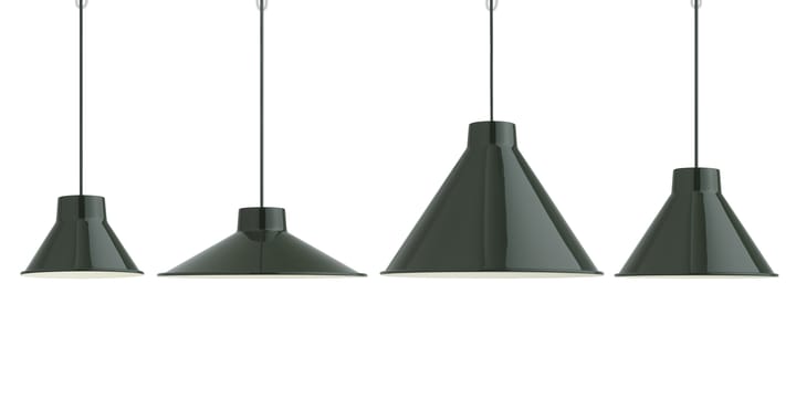 Lámpara de techo Top Ø28 cm, Verde oscuro Muuto