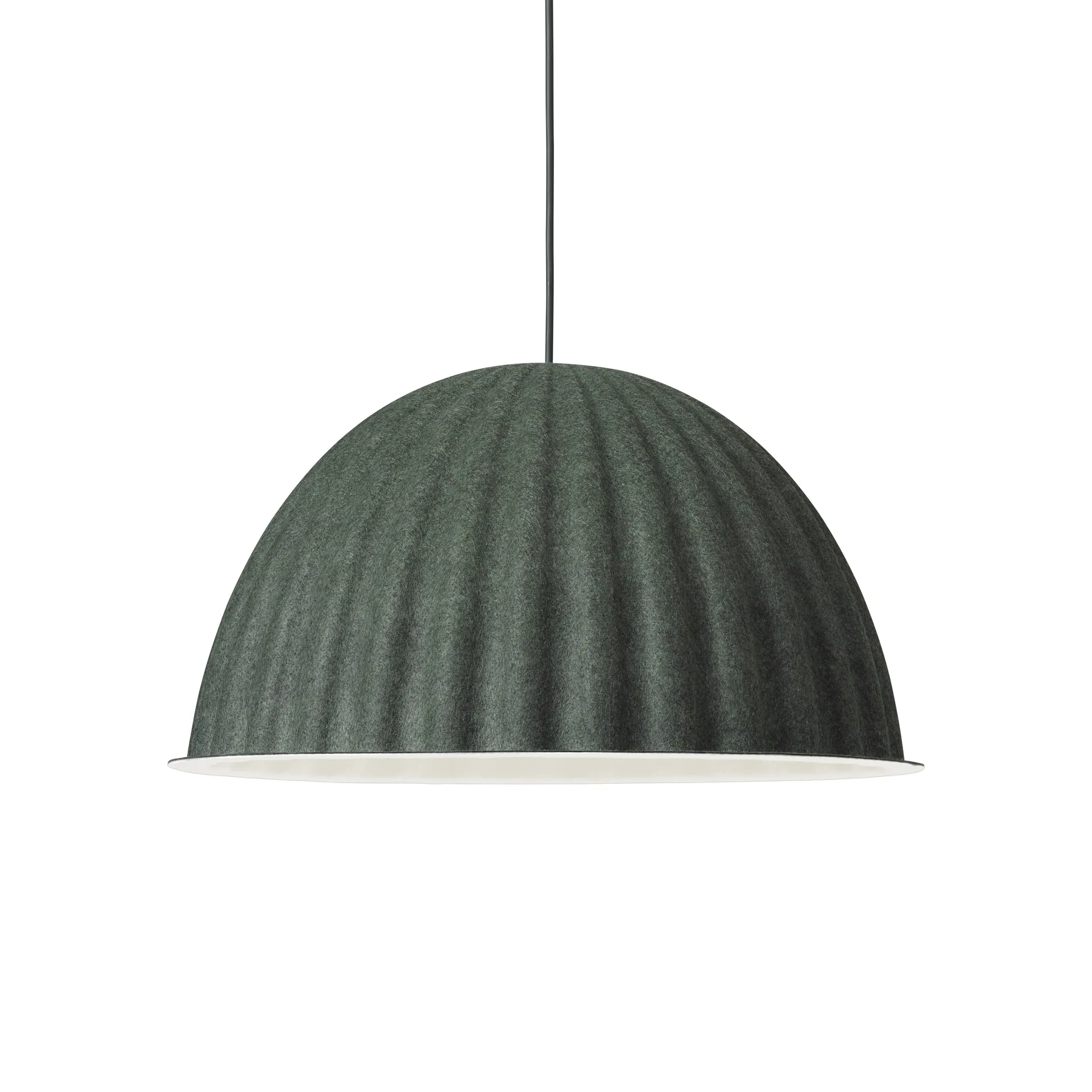 Lámpara de techo Under the bell Ø 55 cm, Dark Green Muuto