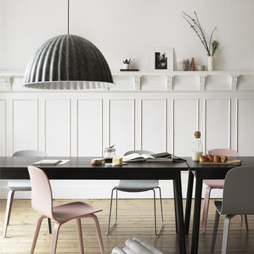 Lámpara de techo Under the bell Ø 55 cm - gris oscuro - Muuto