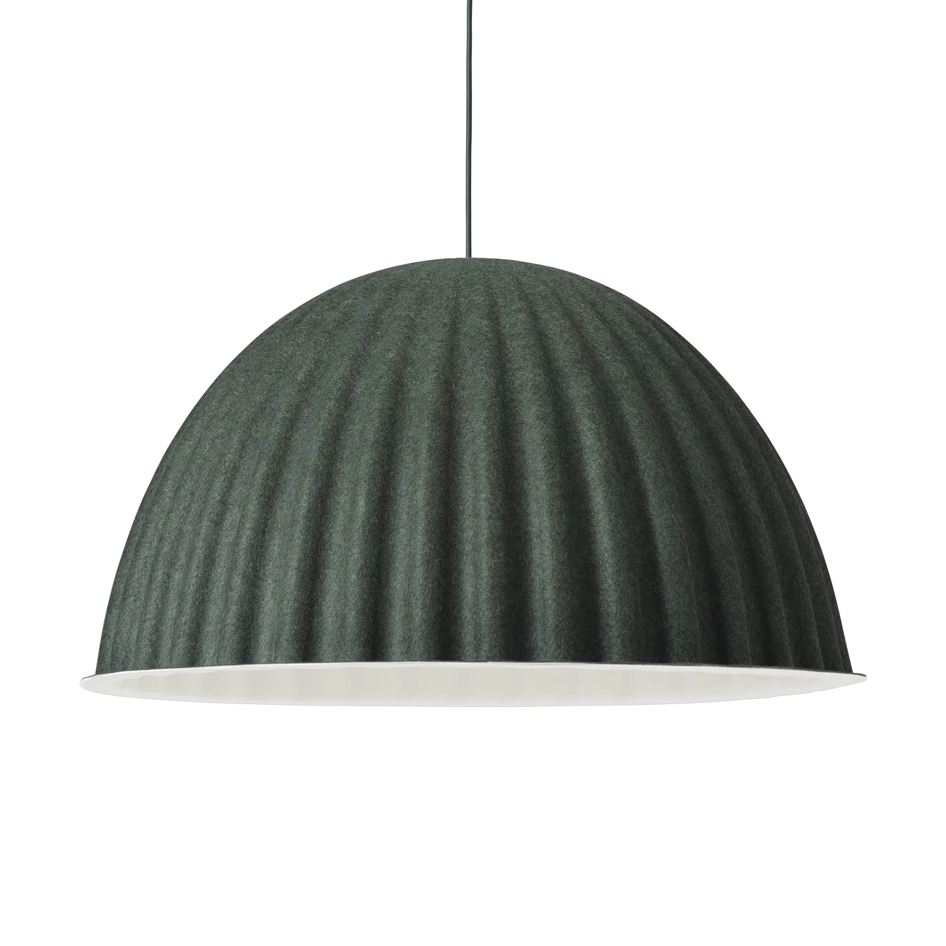 Lámpara de techo Under the bell Ø 82 cm, Dark Green Muuto