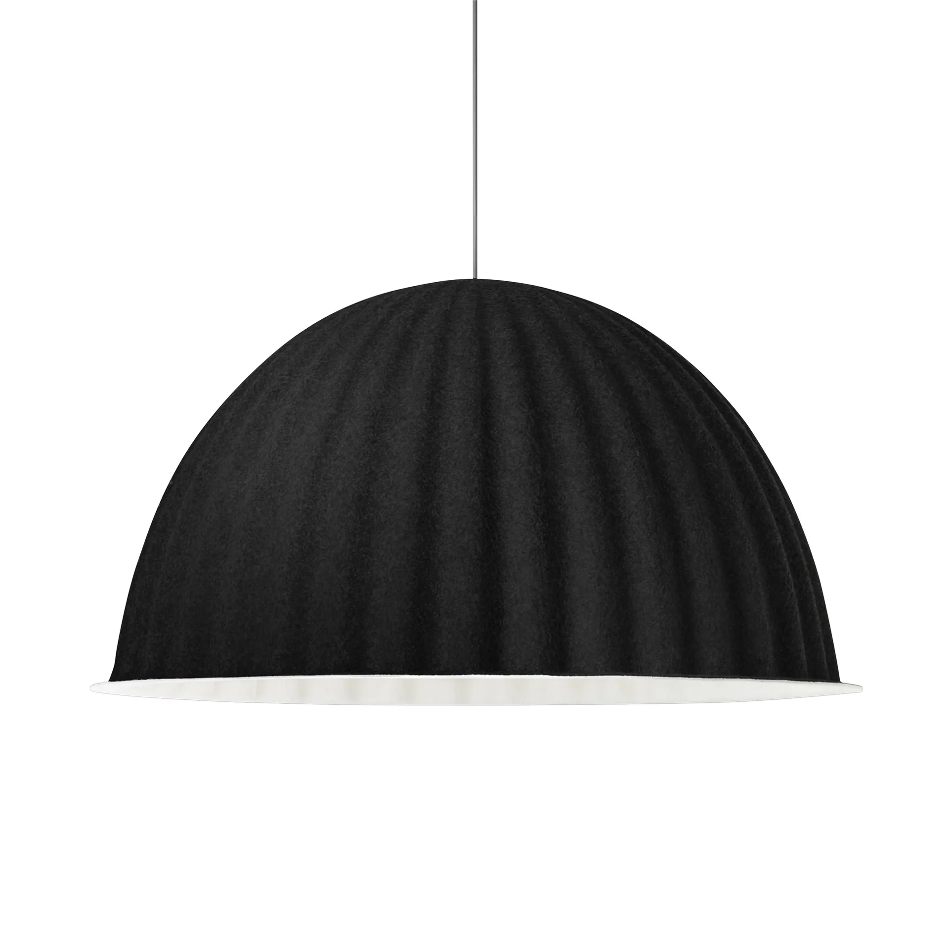 Lámpara de techo Under the bell Ø 82 cm, negro Muuto