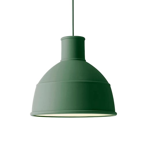 Lámpara de techo Unfold - verde - Muuto