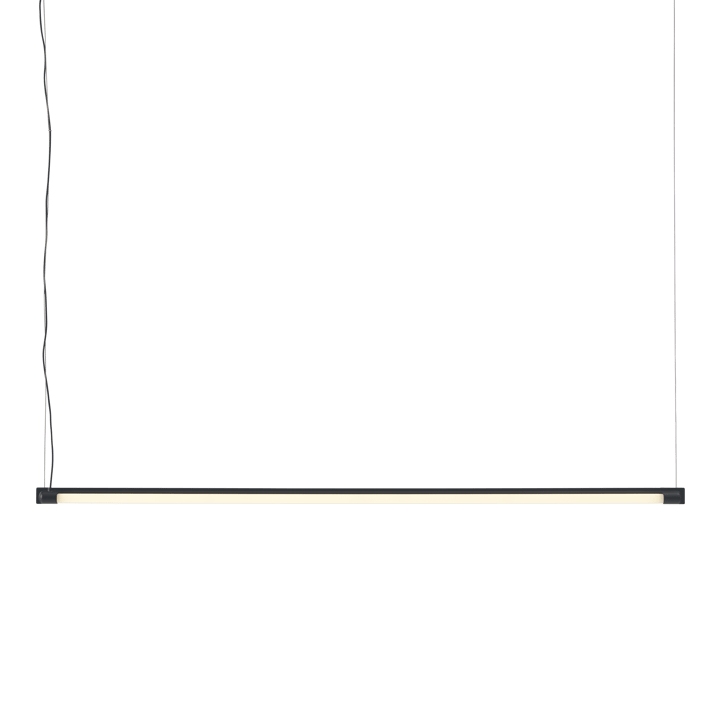 Lámpara Fine Suspension Lamp 120 cm - Black - Muuto