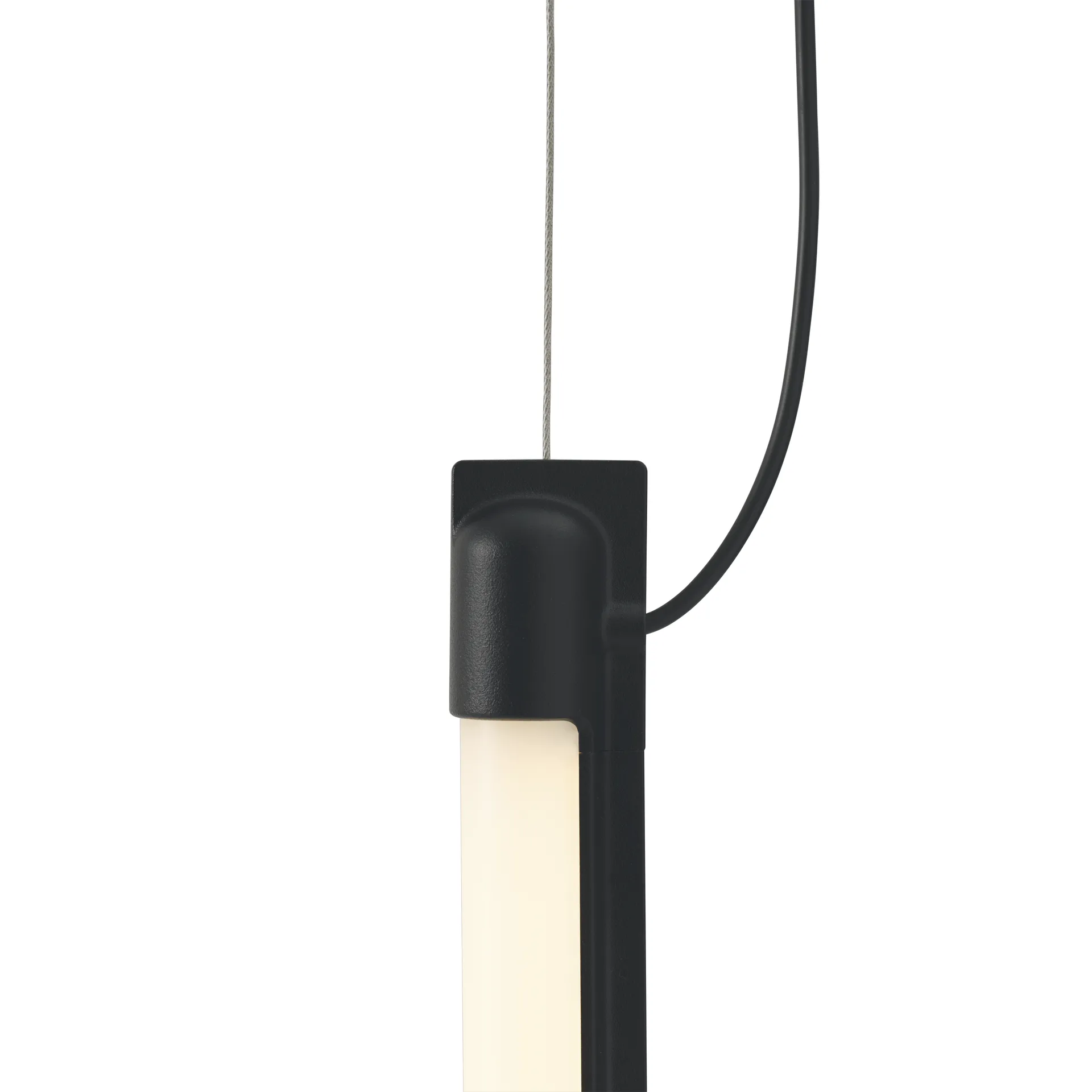 Lámpara Fine Suspension Lamp 120 cm, Black Muuto