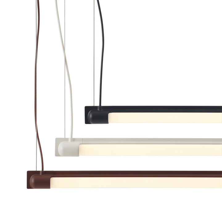 Lámpara Fine Suspension Lamp 120 cm - Black - Muuto
