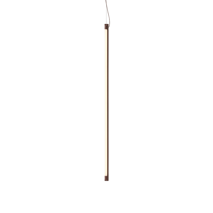 Lámpara Fine Suspension Lamp 120 cm, Deep Red Muuto