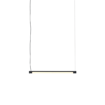 Lámpara Fine Suspension Lamp 60 cm - Black - Muuto