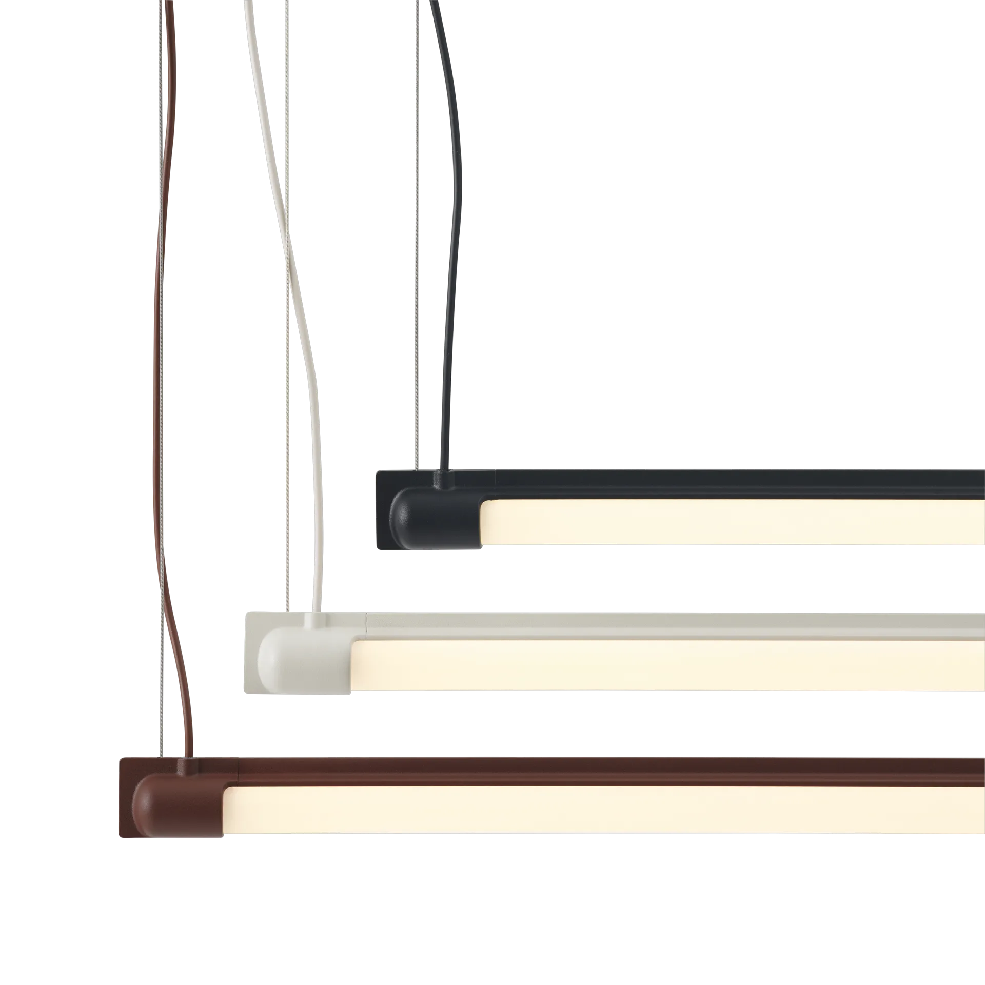 Lámpara Fine Suspension Lamp 60 cm, Black Muuto
