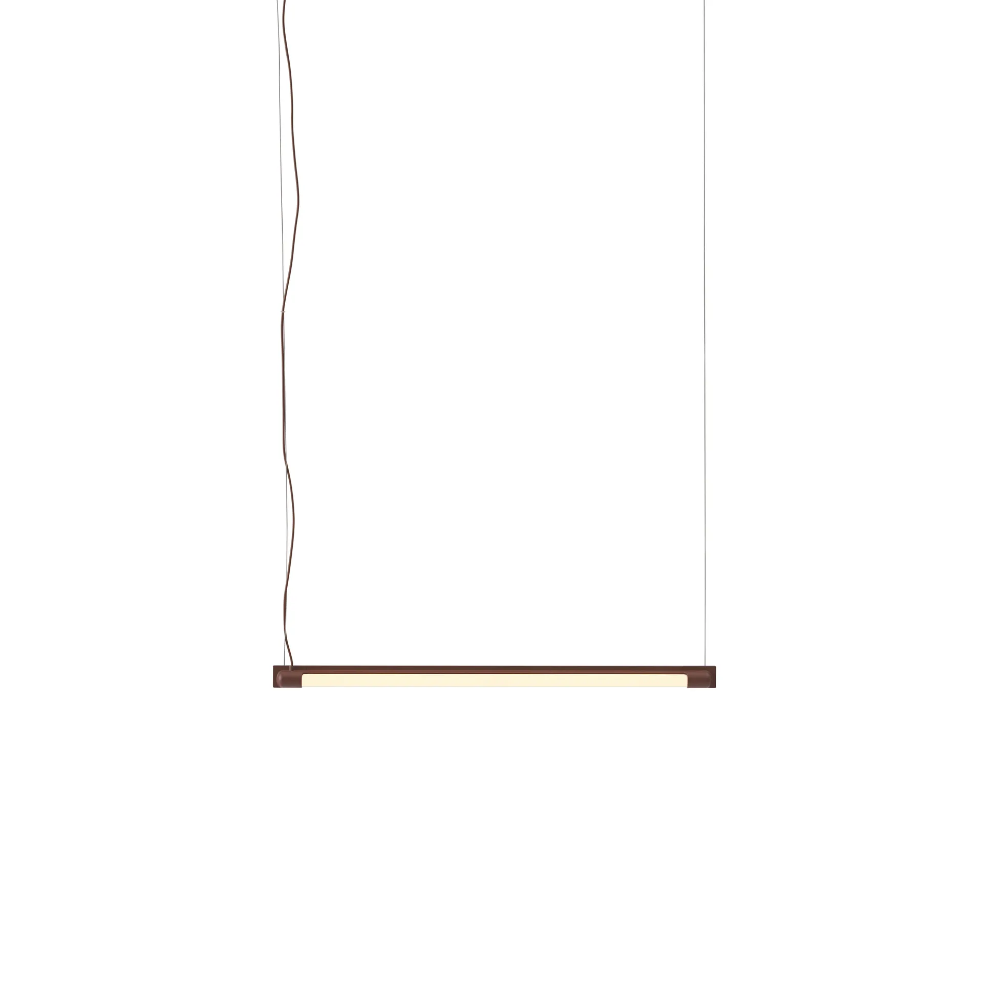 Lámpara Fine Suspension Lamp 60 cm, Deep Red Muuto