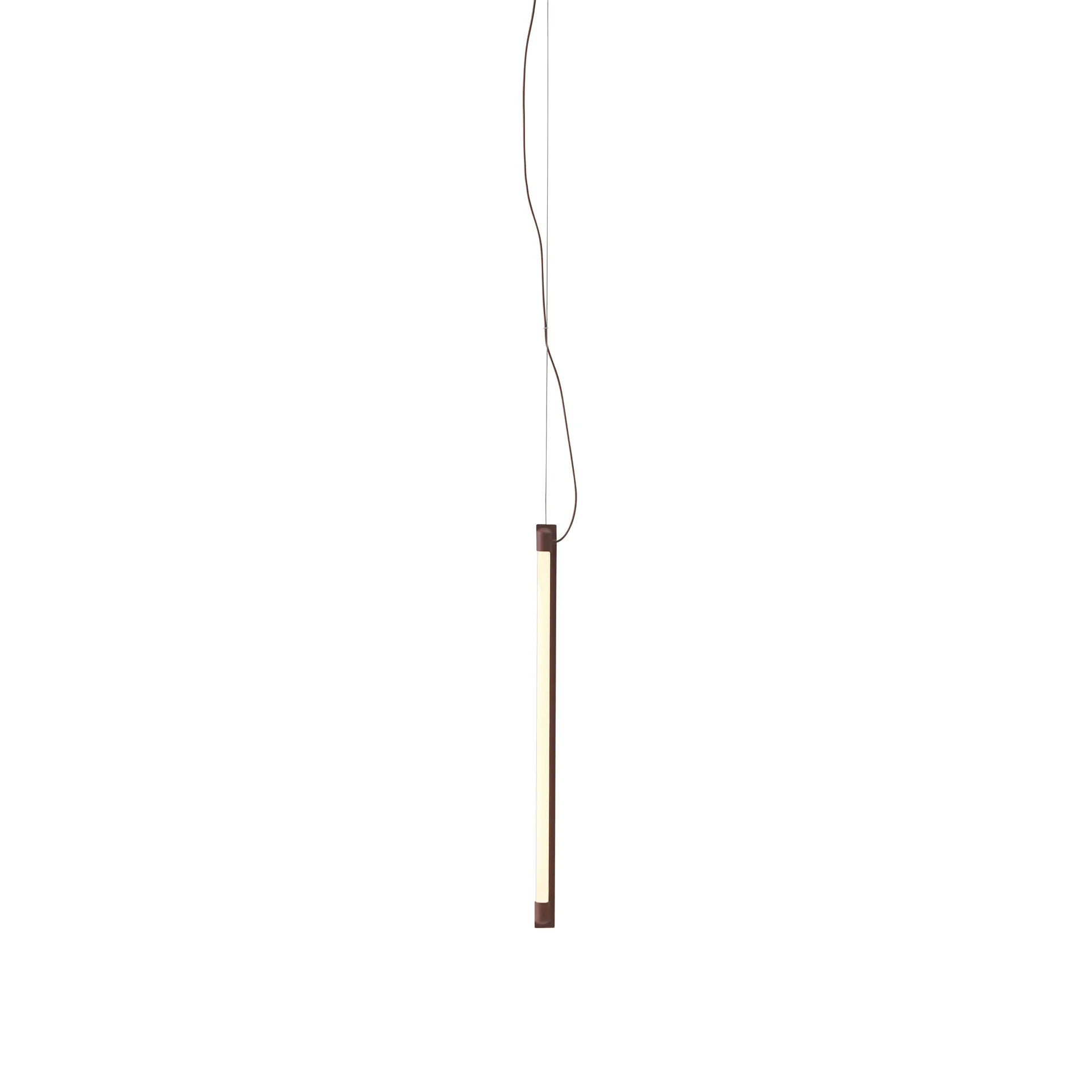 Lámpara Fine Suspension Lamp 60 cm, Deep Red Muuto