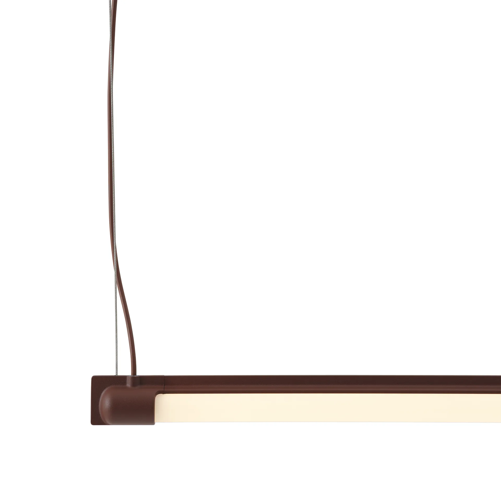 Lámpara Fine Suspension Lamp 60 cm, Deep Red Muuto