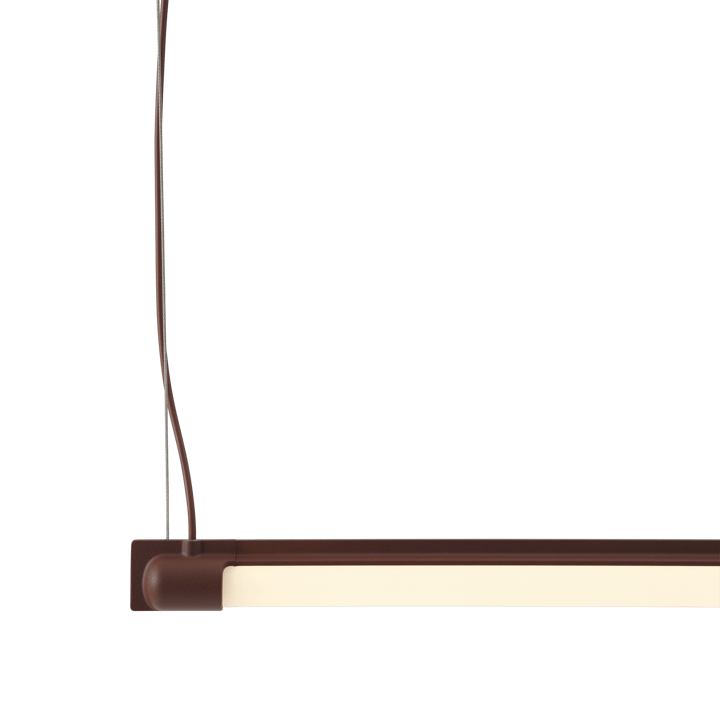 Lámpara Fine Suspension Lamp 60 cm - Deep Red - Muuto