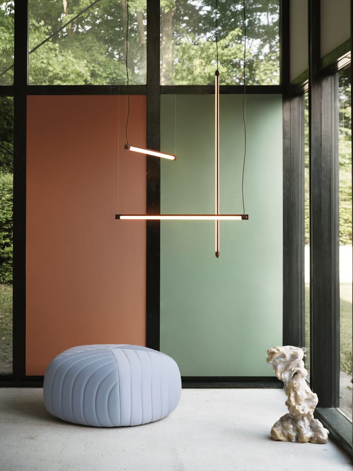 Lámpara Fine Suspension Lamp 60 cm, Deep Red Muuto