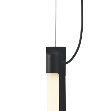 Lámpara Fine Suspension Lamp 90 cm - Black - Muuto