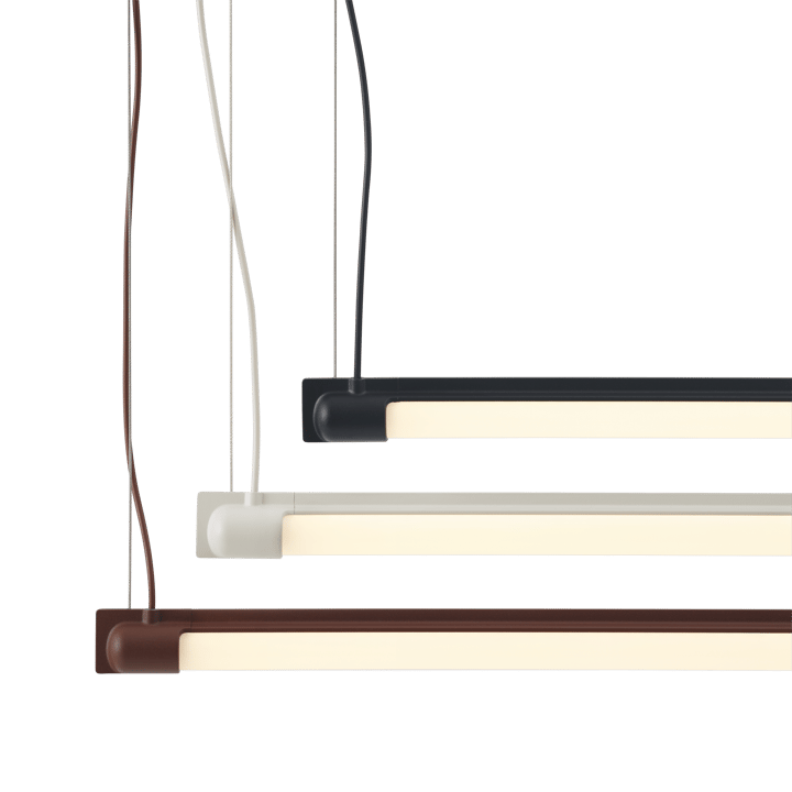 Lámpara Fine Suspension Lamp 90 cm - Black - Muuto