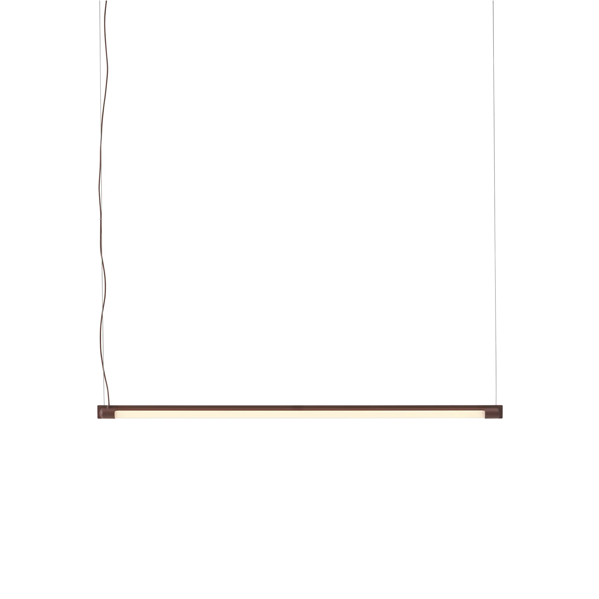 Lámpara Fine Suspension Lamp 90 cm, Deep Red Muuto