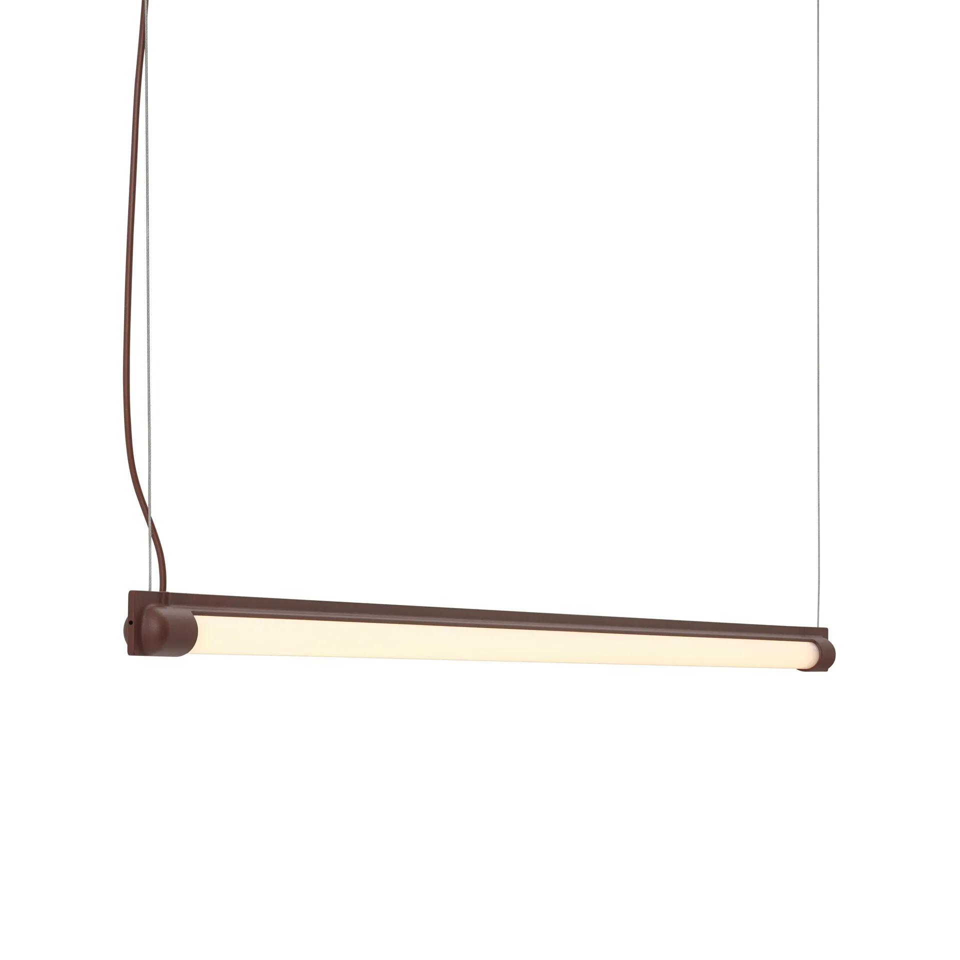 Lámpara Fine Suspension Lamp 90 cm, Deep Red Muuto