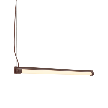 Lámpara Fine Suspension Lamp 90 cm - Deep Red - Muuto