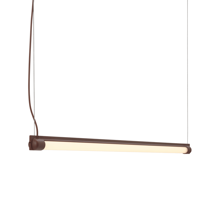 Lámpara Fine Suspension Lamp 90 cm, Deep Red Muuto