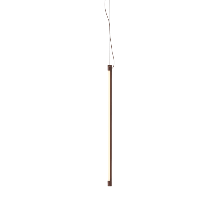 Lámpara Fine Suspension Lamp 90 cm, Deep Red Muuto
