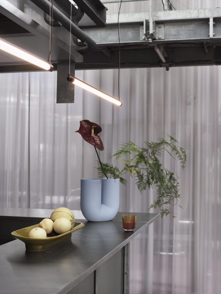 Lámpara Fine Suspension Lamp 90 cm, Deep Red Muuto