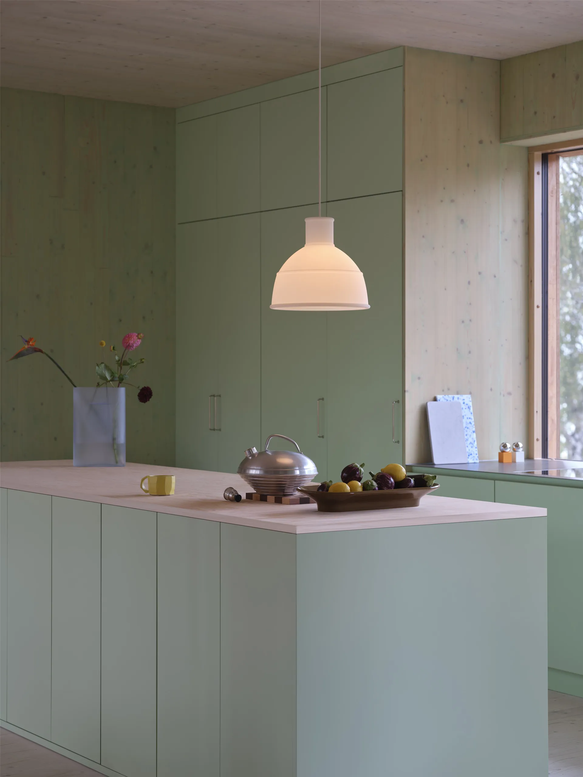 Lámpara Unfold, Translucent white Muuto