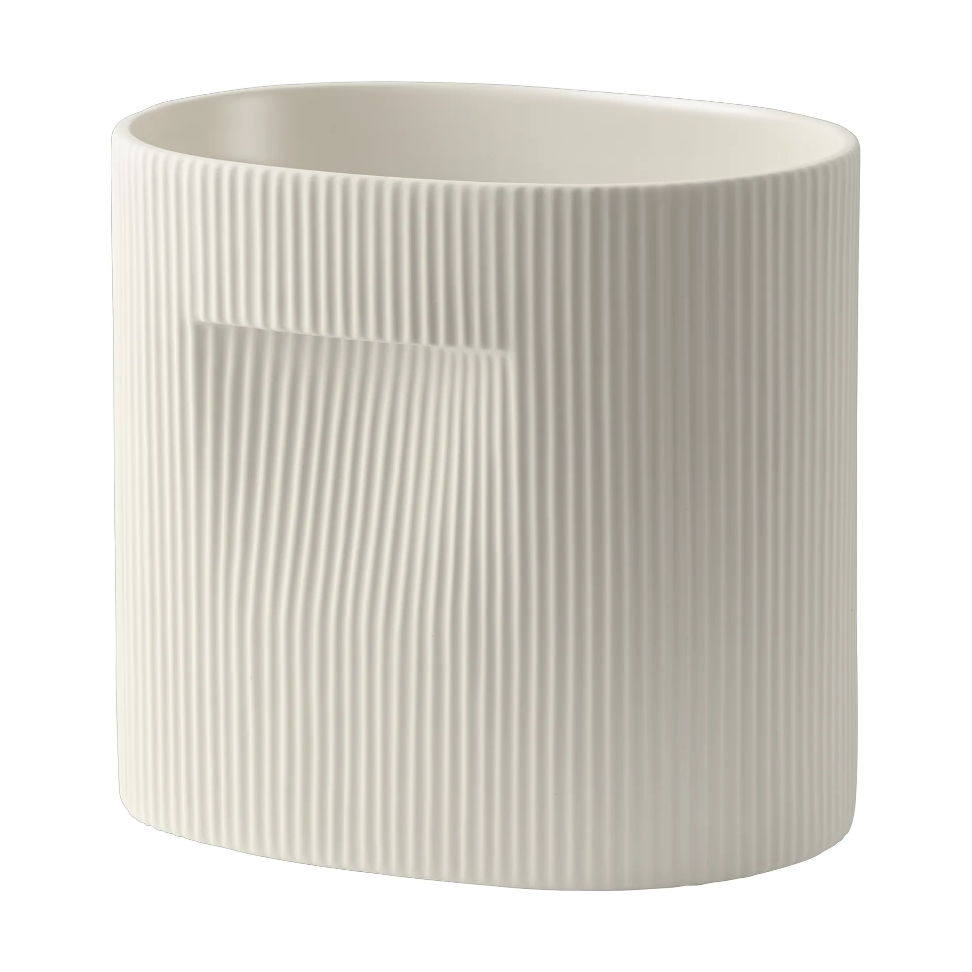 Maceta Ridge 24 cm, Off-white Muuto