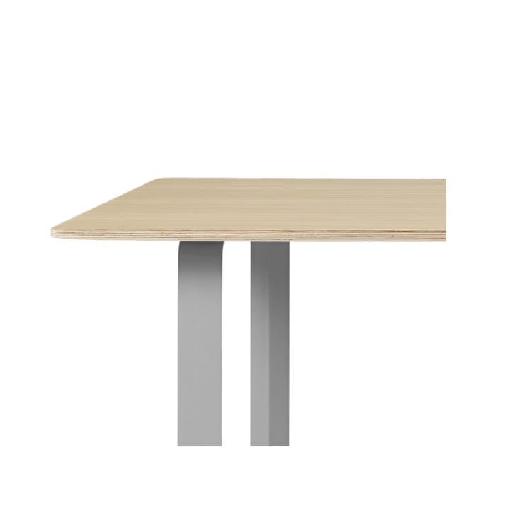 Mesa 70/70 170x85 cm, Oak veneer-Plywood-Grey Muuto