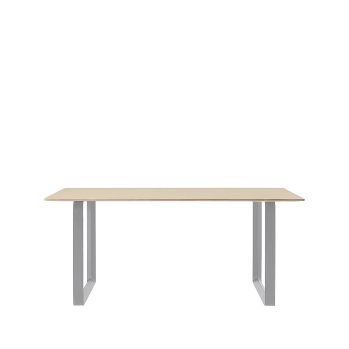 Mesa 70/70 170x85 cm - Oak veneer-Plywood-Grey - Muuto