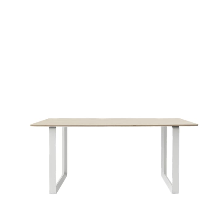 Mesa 70/70 170x85 cm - Oak veneer-Plywood-White - Muuto