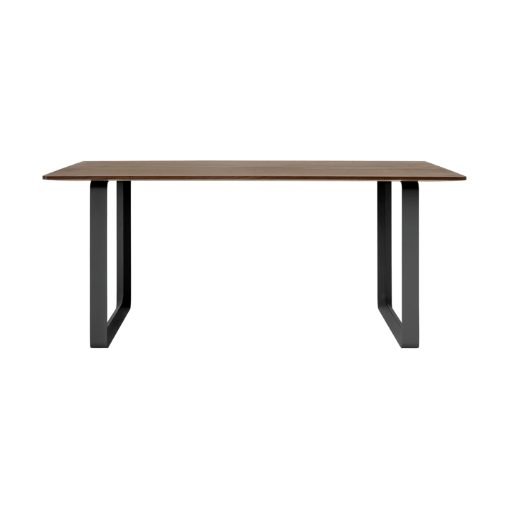 Mesa 70/70 170x85 cm, Solid humod oak-Black Muuto