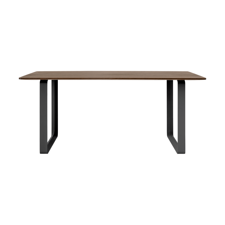 Mesa 70/70 170x85 cm - Solid humod oak-Black - Muuto