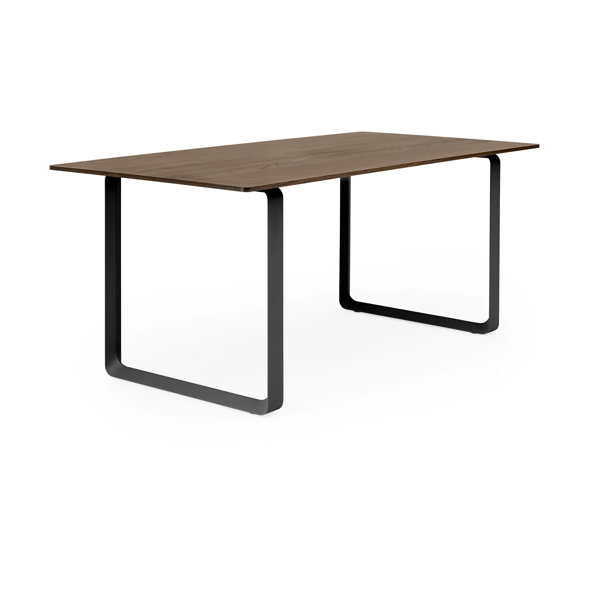 Mesa 70/70 170x85 cm, Solid humod oak-Black Muuto