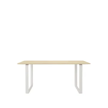 Mesa 70/70 170x85 cm - Solid oak-White - Muuto