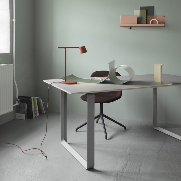 Mesa 70/70 170x85 cm, Solid oak-White Muuto