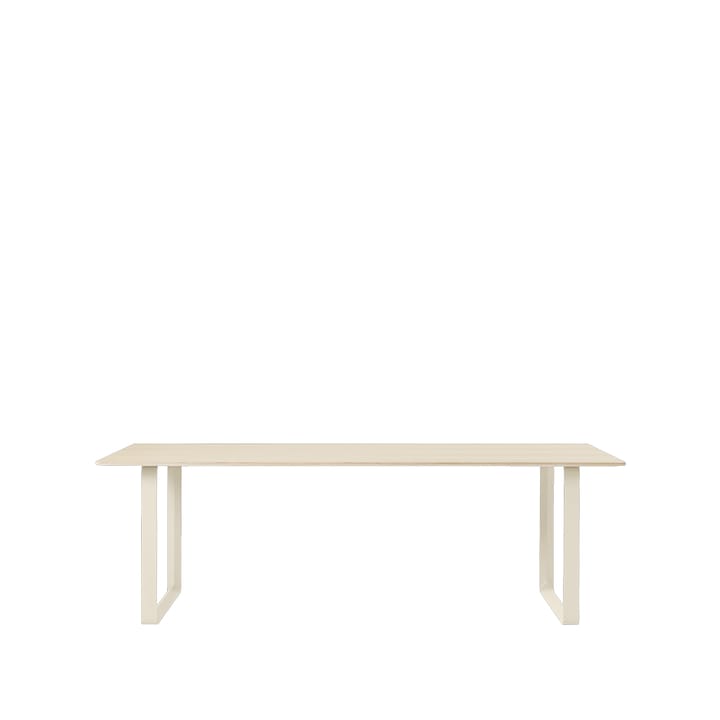 Mesa 70/70 225x90 cm - Oak veneer-Plywood-Sand - Muuto