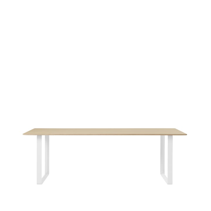 Mesa 70/70 225x90 cm - Oak venner-Plywood-White - Muuto
