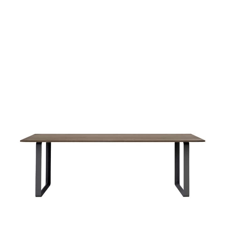 Mesa 70/70 225x90 cm - Solid humod oak-Black - Muuto