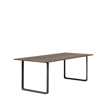 Mesa 70/70 225x90 cm - Solid humod oak-Black - Muuto