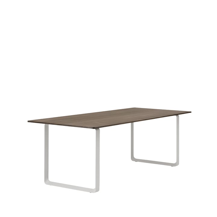 Mesa 70/70 225x90 cm, Solid humod oak-Grey Muuto