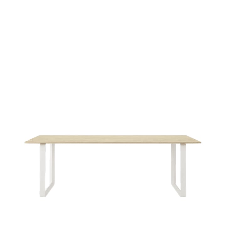 Mesa 70/70 225x90 cm - Solid oak-White - Muuto