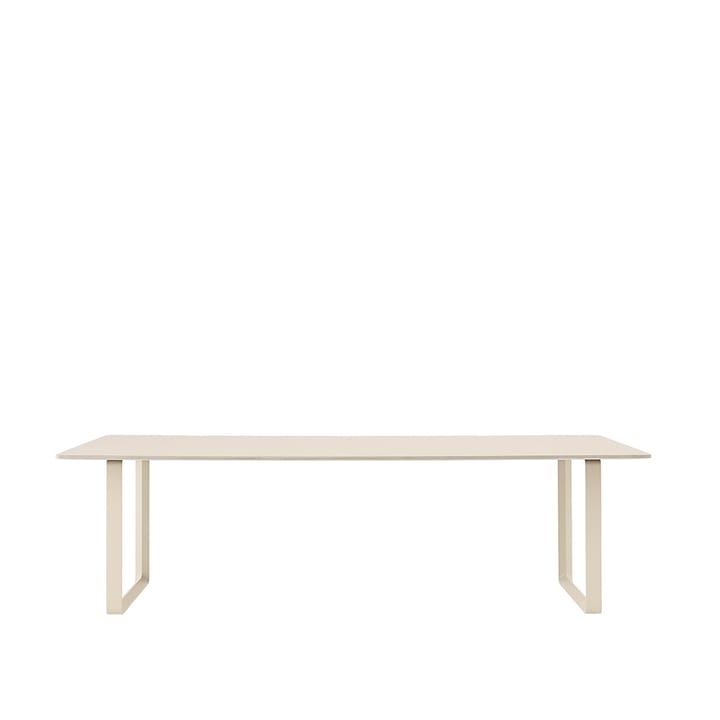 Mesa 70/70 255x108 cm - Sand laminate-Plywood-Sand - Muuto