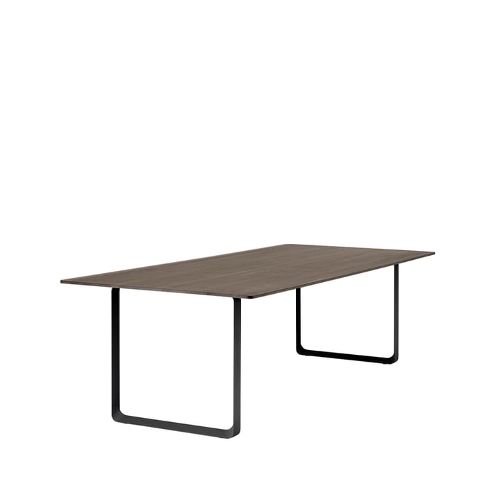 Mesa 70/70 255x108 cm, Solid humod oak-Black Muuto