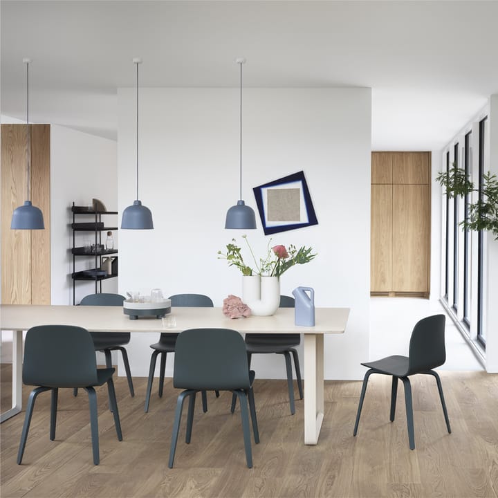 Mesa 70/70 255x108 cm, Solid humod oak-Grey Muuto