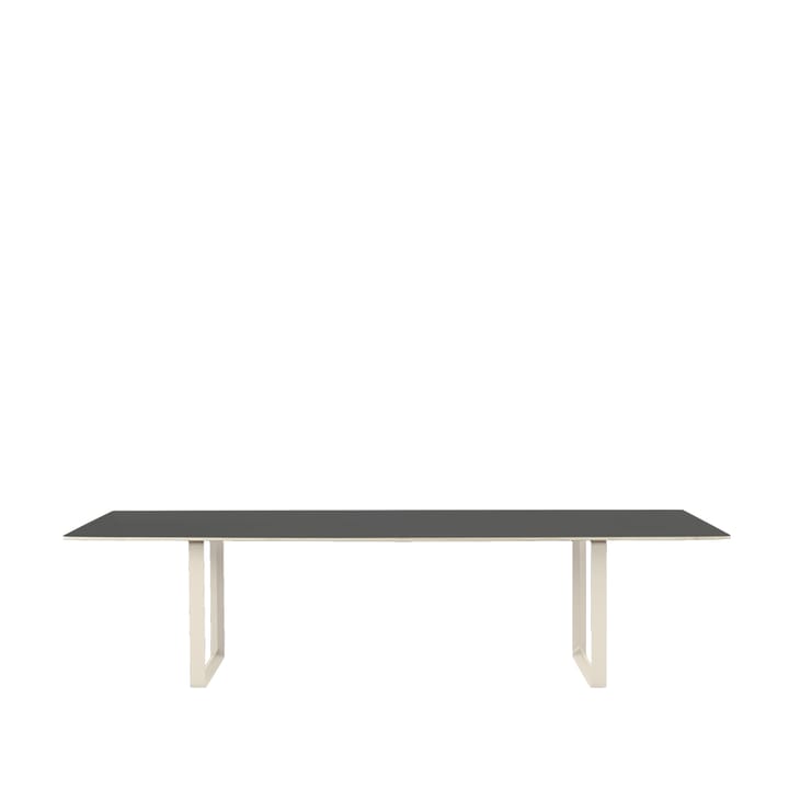 Mesa 70/70 295x108 cm - Black linoleum-Plywood-Sand - Muuto
