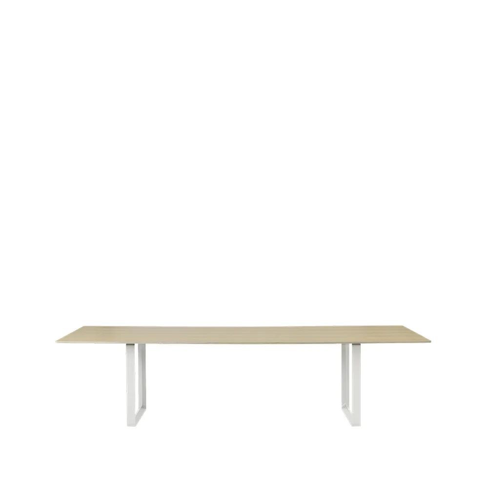 Mesa 70/70 295x108 cm, Oak veneer-Plywood-White Muuto