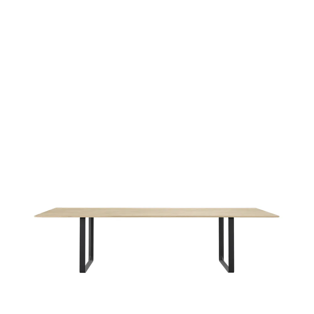 Mesa 70/70 295x108 cm, Solid oak-Black Muuto