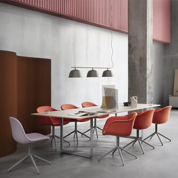 Mesa 70/70 295x108 cm - Solid oak-Grey - Muuto
