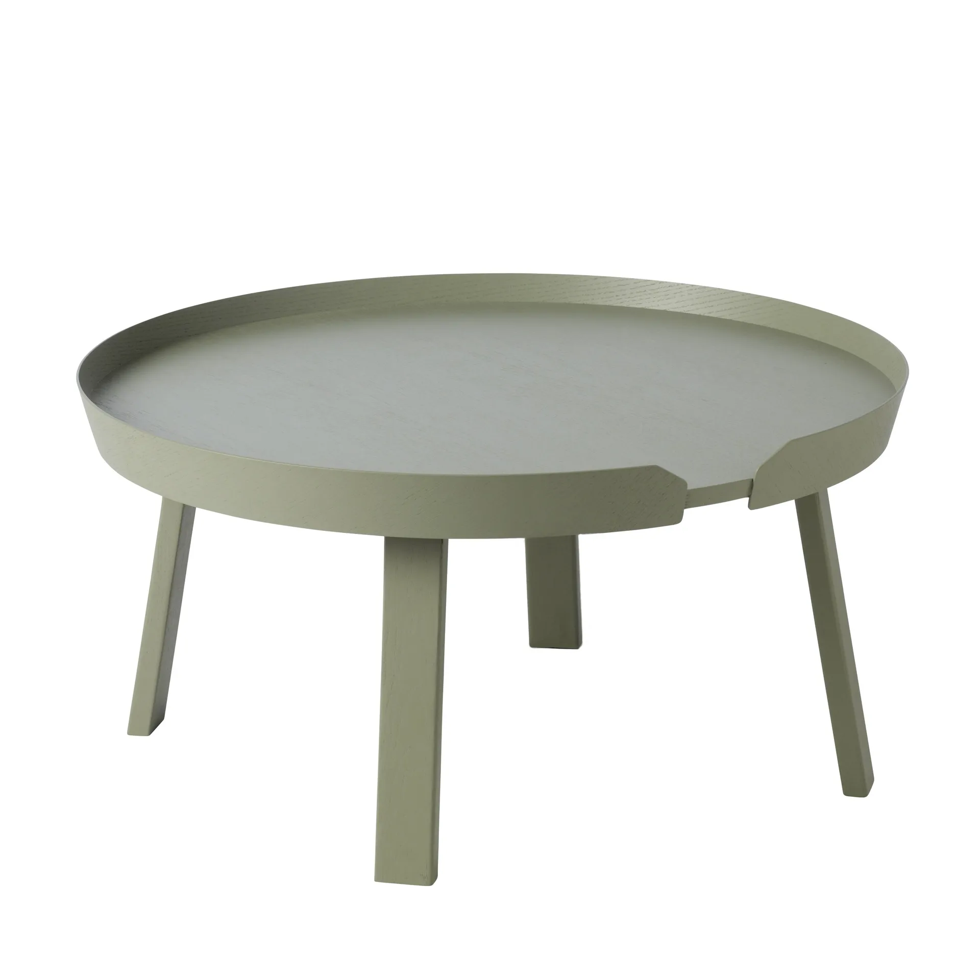 Mesa Around grande , dusty green (verde) Muuto